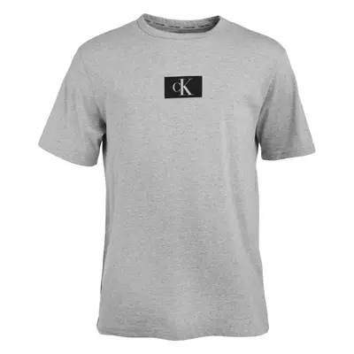 Calvin Klein ´96 GRAPHIC TEES-S/S CREW NECK Pánské tričko, šedá, velikost