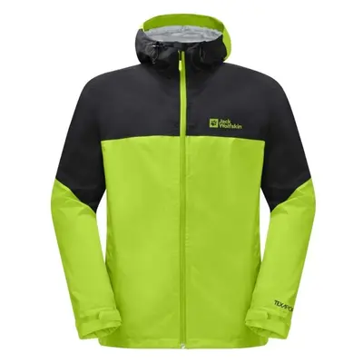 Jack Wolfskin WEILTAL 2L JKT Pánská outdoorová bunda, reflexní neon, velikost