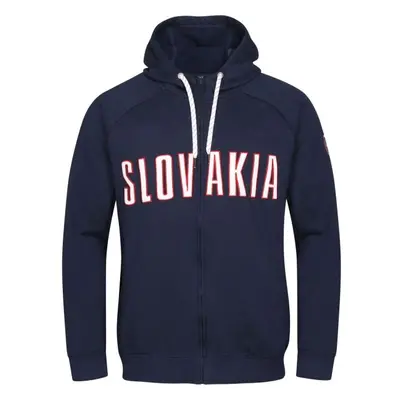 PROGRESS HC SK HOODY ZIP Pánská mikina pro fanoušky, tmavě modrá, velikost