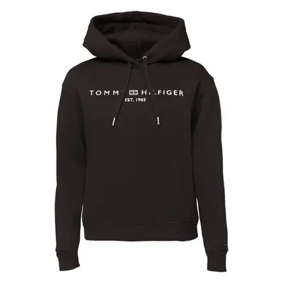 Tommy Hilfiger MODERN REG CORP LOGO HOODIE Dámská mikina, černá, velikost