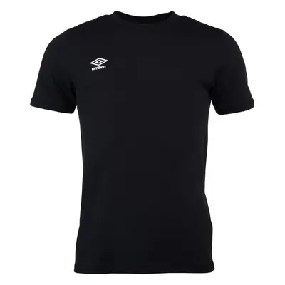 Umbro FW SMALL LOGO TEE Pánské triko, černá, velikost