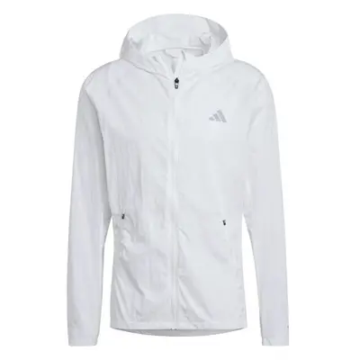 adidas MARATHON JACKET Pánská běžecká bunda, bílá, velikost