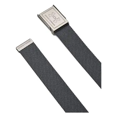 Under Armour WEBBING BELT Pánský pásek, tmavě šedá, velikost