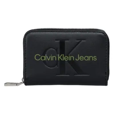 Calvin Klein ACCORDION ZIP AROUND Dámská peněženka, černá, velikost