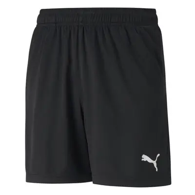 Puma TEAMRISE TRAINING SHORTS Chlapecké fotbalové kraťasy, černá, velikost