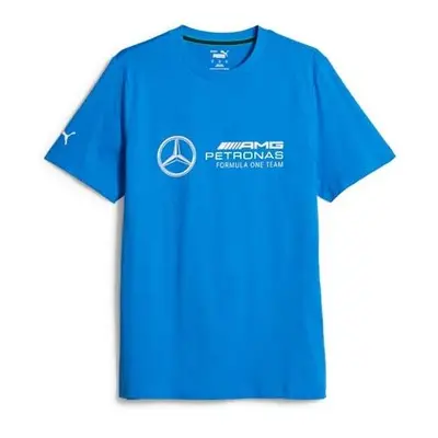 Puma MERCEDES-AMG PETRONAS F1 TEAM ESSENTIALS TEE Pánské triko, modrá, velikost