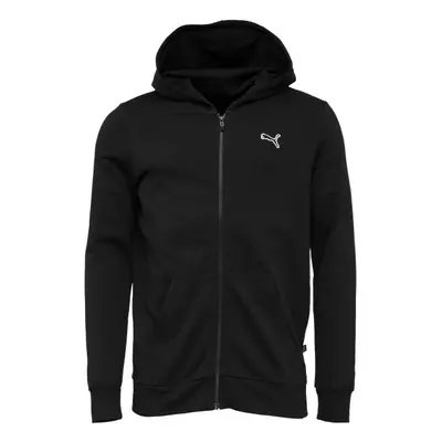 Puma BETTER ESENTIALS FULL ZIP HOODED Pánská mikina, černá, velikost