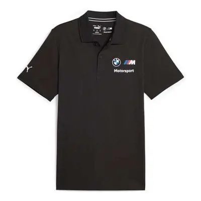 Puma BMW MOTORSPORT ESSENTIALS TEE Pánské polo triko, černá, velikost