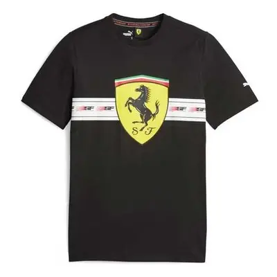 Puma FERRARI RACE TEE Pánské triko, černá, velikost