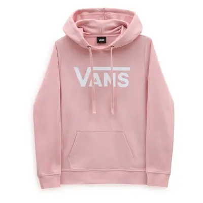 Vans WM DROP V LOGO HOODIE Dámská mikina, růžová, velikost