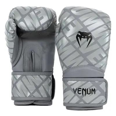 Venum CONTENDER 1.5 XT BOXING GLOVES Boxerské rukavice, šedá, velikost