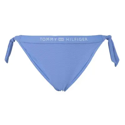 Tommy Hilfiger SIDE TIE BIKINI Dámský spodní díl plavek, modrá, velikost