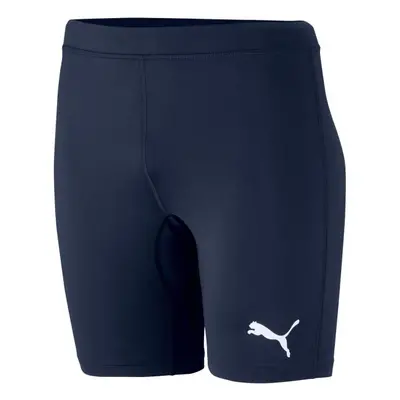 Puma LIGA BASELAYER SHORTS Pánské kraťasy, tmavě modrá, velikost