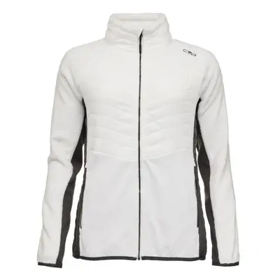 CMP WOMAN JACKET HYBRID Dámská hybridní bunda, bílá, velikost