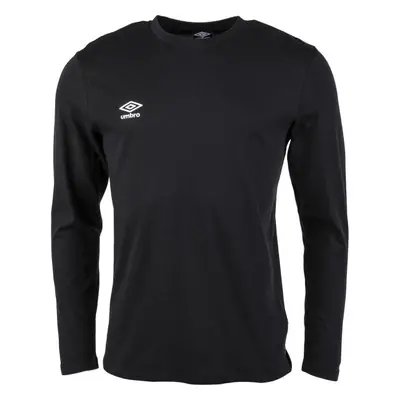 Umbro FW SMALL LOGO LS TEE Pánské triko, černá