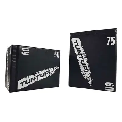 Tunturi PLYO BOX SOFT 40/50/60 CM Plyometrická bedna, černá, velikost