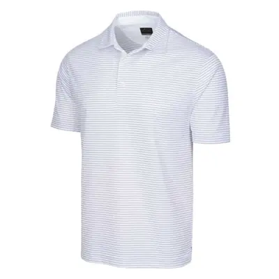 GREGNORMAN PROTEK ML75 STRIPE POLO Pánské golfové polo triko, bílá, velikost