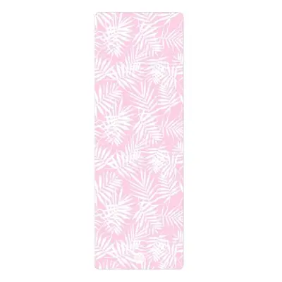 YOGGYS LARGE TOWEL PINK TROPICAL Ručník na jógu, růžová, velikost