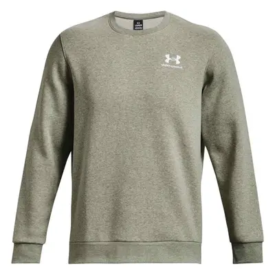 Under Armour ESSENTIAL FLEECE CREW Pánská mikina, světle zelená, velikost