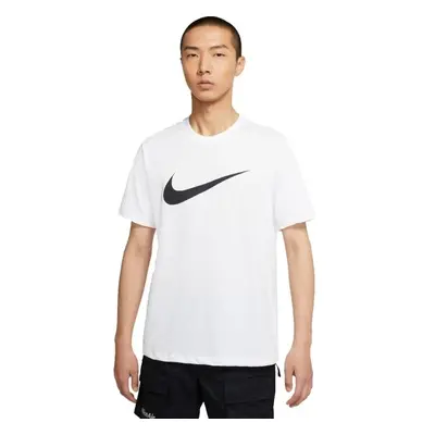 Nike NSW TEE ICON SWOOSH Pánské tričko, bílá, velikost