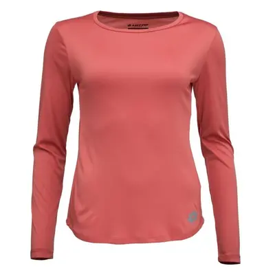 Lotto RUNNING II LONG SLEEVE TEE Dámské běžecké tričko, oranžová, velikost