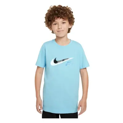 Nike SPORTSWEAR Chlapecké tričko, světle modrá, velikost