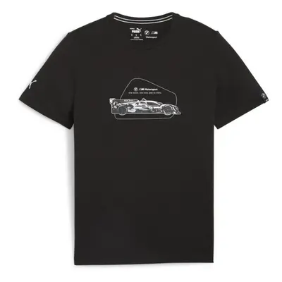 Puma BMW MOTORSPORT ESSENTIALS TEE Pánské triko, černá, velikost