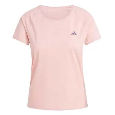 adidas ADIZERO RUNNING T-SHIRT Dámské běžecké triko, růžová, velikost