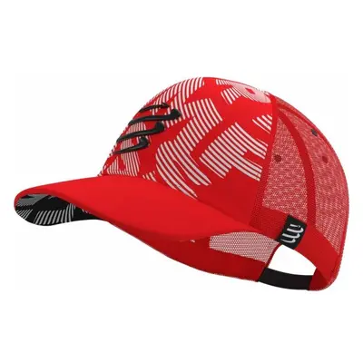 Compressport TRUCKER CAP Kšiltovka, červená, velikost