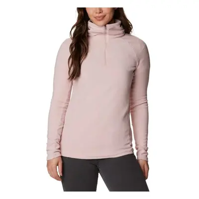 Columbia GLACIAL IV HALF ZIP Dámská outdoorová mikina, růžová, velikost