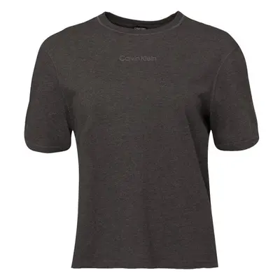 Calvin Klein PW - SS T-SHIRT Dámské triko, tmavě šedá, velikost