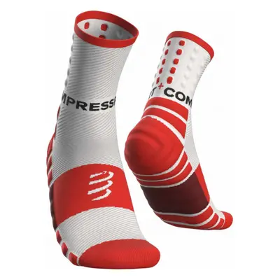 Compressport SHOCK ABSORB SOCKS Běžecké ponožky, bílá, velikost