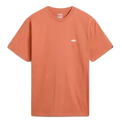 Vans MN LEFT CHEST LOGO TEE Pánské tričko, oranžová, velikost