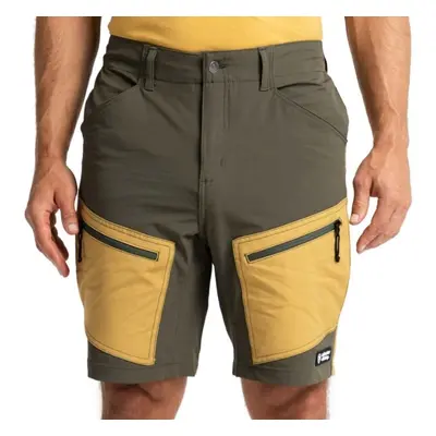 ADVENTER & FISHING FUNCTIONAL OUTDOOR SHORTS Pánské impregnované kraťasy, tmavě šedá, velikost