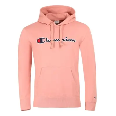 Champion HOODED SWEATSHIRT Pánská mikina, lososová, velikost