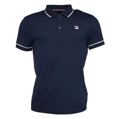 Fila POLO NEW COURT Pánské polo triko, tmavě modrá, velikost