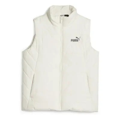 Puma ESSENTIALS PADDED VEST Dámská vesta, béžová, velikost