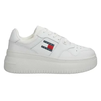 Tommy Hilfiger TJW RETRO BASKET FLATFORM ESS Dámské tenisky, bílá, velikost