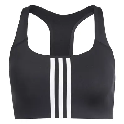 adidas POWERIMPACT 3-STRIPES BRA Dámská sportovní podprsenka, černá, velikost