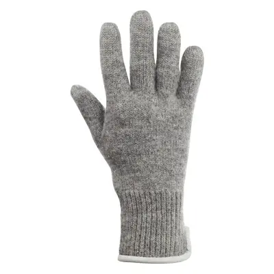 Devold WOOL GLOVE Vlněné rukavice, šedá, velikost