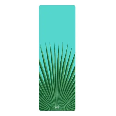 YOGGYS DESIGN YOGA MAT 3.5 MM Podložka na jógu designová, zelená, velikost