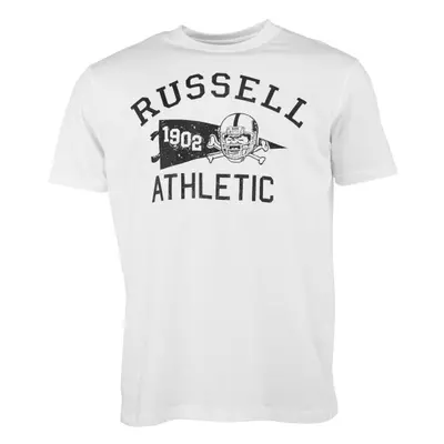 Russell Athletic T-SHIRT Pánské tričko, bílá, velikost