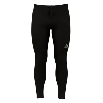 Odlo ESSENTIAL WARM TIGHTS Pánské běžecké kalhoty, černá, velikost