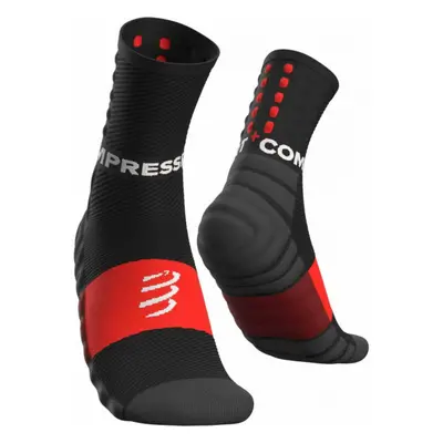 Compressport SHOCK ABSORB SOCKS Běžecké ponožky, černá, velikost