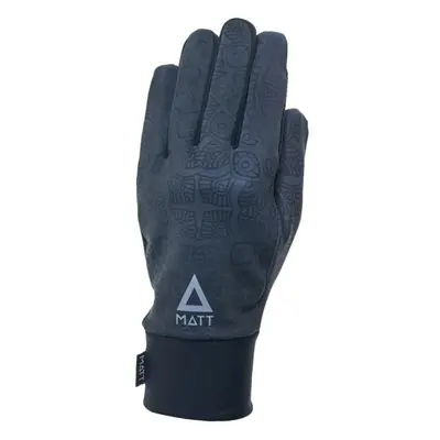 Matt INNER TOUCH GLOVES Běžecké rukavice, tmavě modrá, velikost