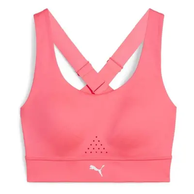 Puma PWRBREATHE RUN BRA Dámská sportovní podprsenka, lososová, velikost