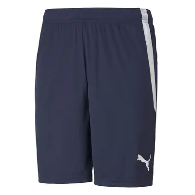 Puma TEAM LIGA SHORTS Pánské šortky, tmavě modrá, velikost