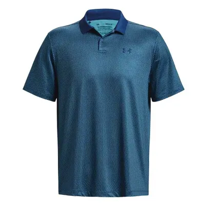 Under Armour PERFORMANCE 3.0 DEUCES POLO Pánské golfové polotričko, modrá, velikost