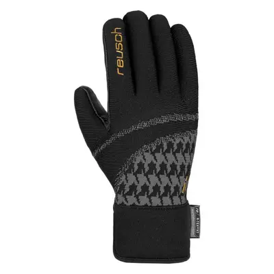 Reusch RE:KNIT VICTORIA R-TEX® XT Dámské lyžařské rukavice, černá, velikost