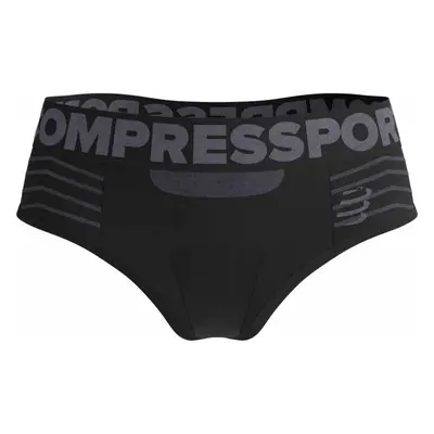 Compressport SEAMLESS BOXER W Dámské funkční boxerky, černá, velikost